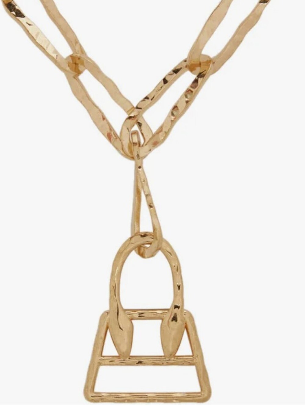 NWB JACQUEMUS Gold Le Collier Chiquito Necklace - Picture 16 of 16